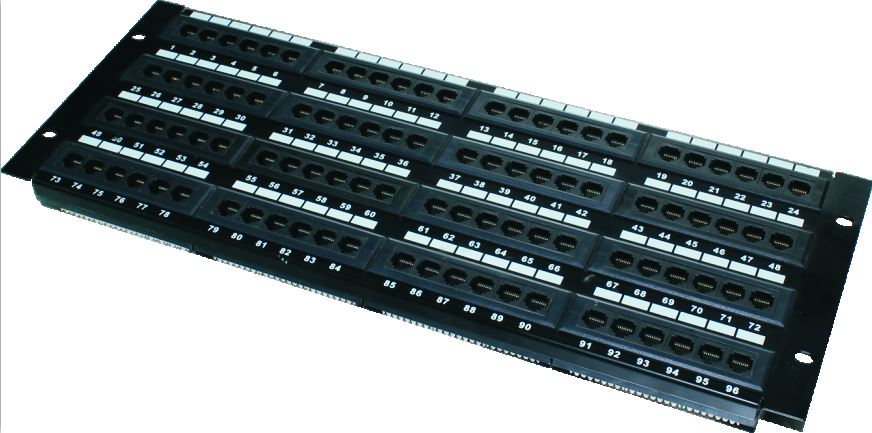 3U UTP 96Port C6 patch panel