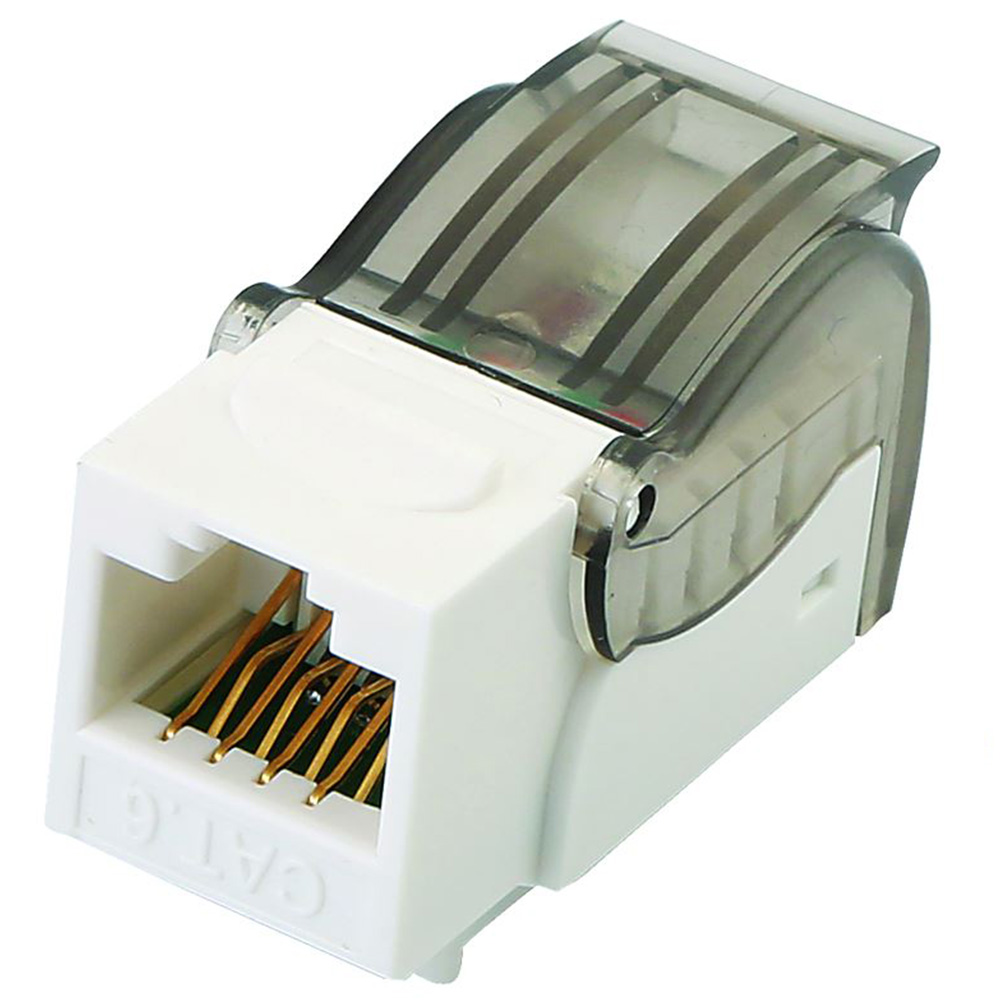 K060-C5E CAT5E UTP 90° Toolless Keystone Jack