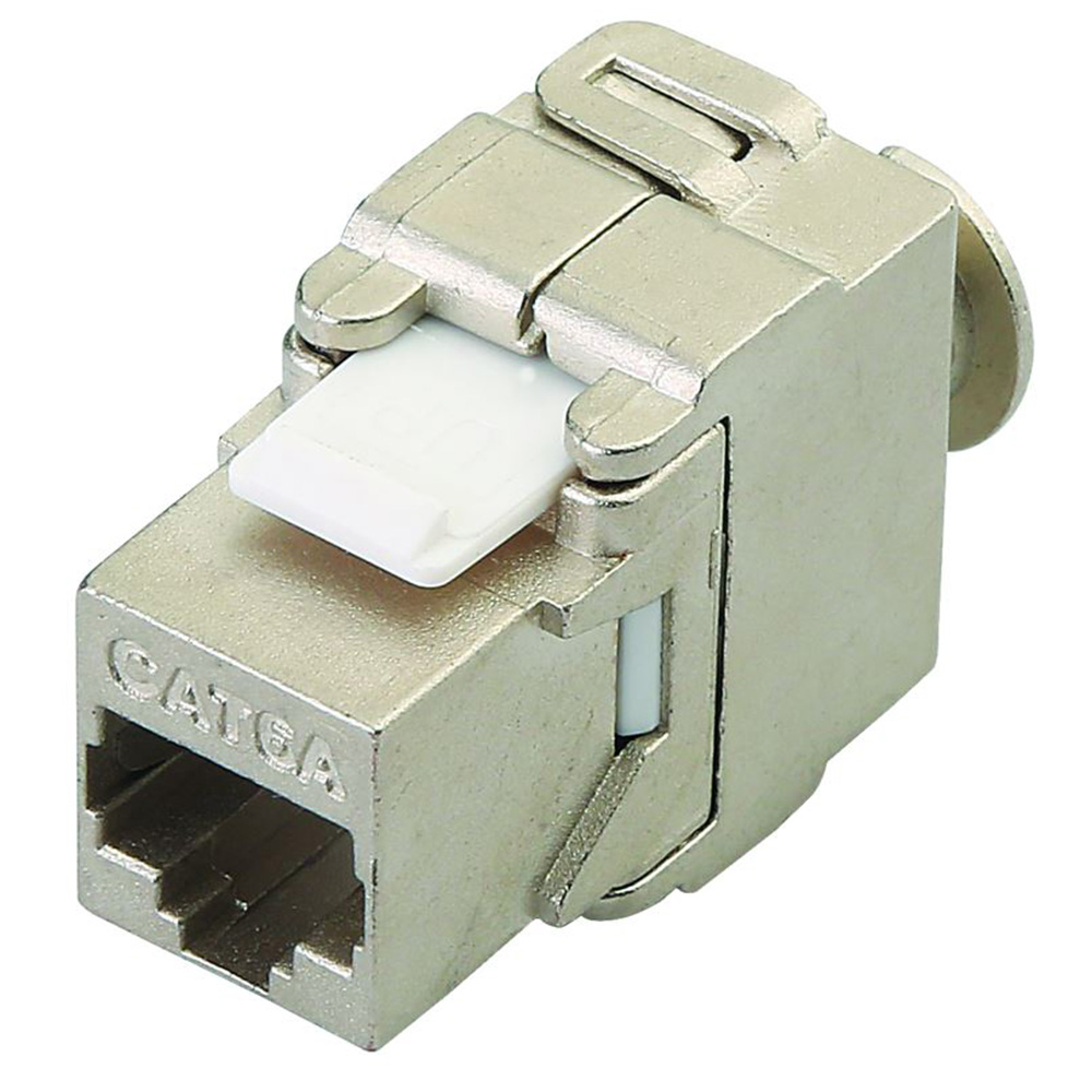 K050S-C6 CAT6 FTP 180° Toolless Keystone Jack