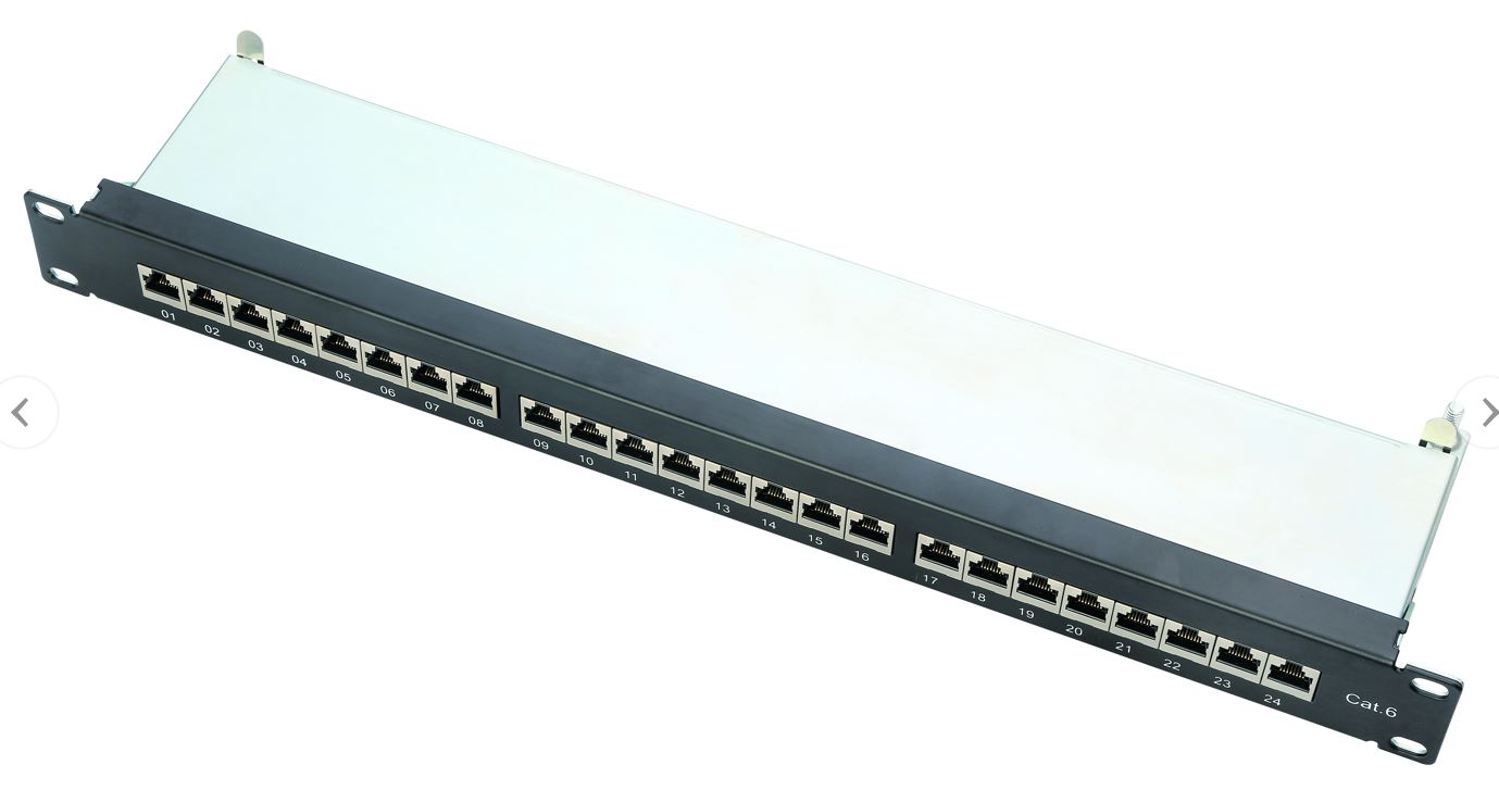 1U FTP 24Port C6 patch panel