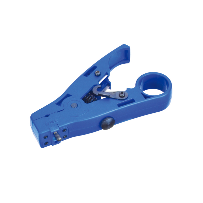 Coaxial Cable Stripper, Wire Stripping Cutter Tool Round Flat Wire