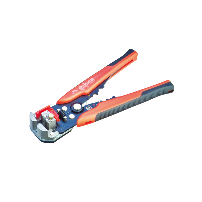 Automatic wire stripping and crimping tool