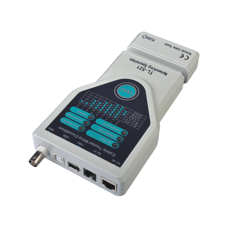 Auto Scan RJ45 Network Cable Tester For Telecommunication