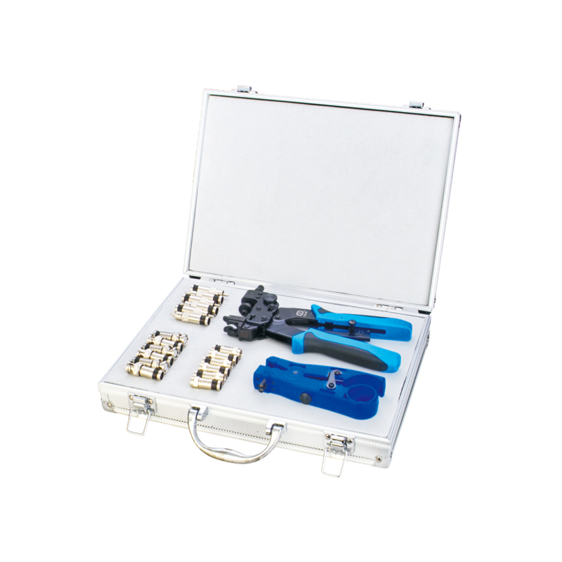 Fully Stocked Network Wiring Tools Kit Wire Stripping