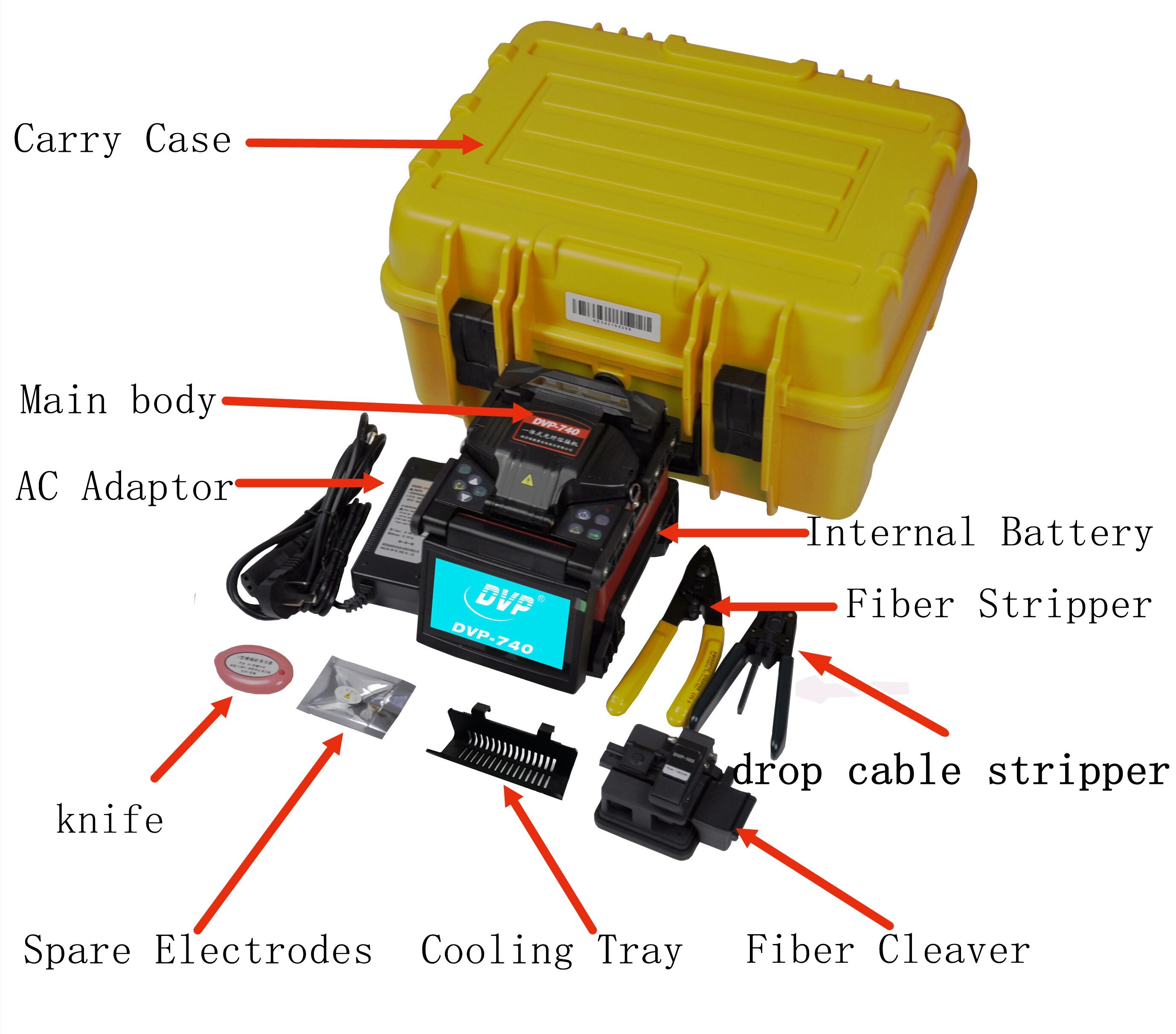 Fiber Fusion Splicer 740