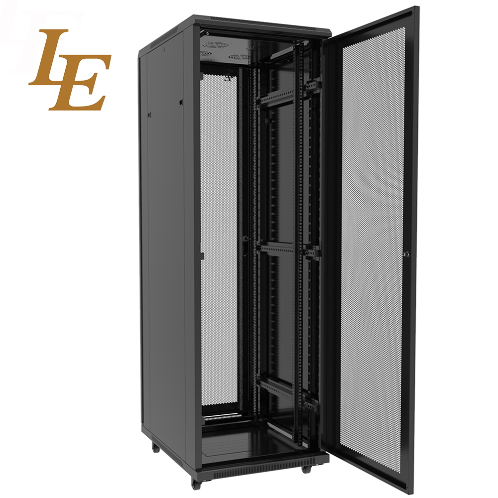 Cooling Data Center Floor Mount Server Rack Static Loading 800kg Width 600mm