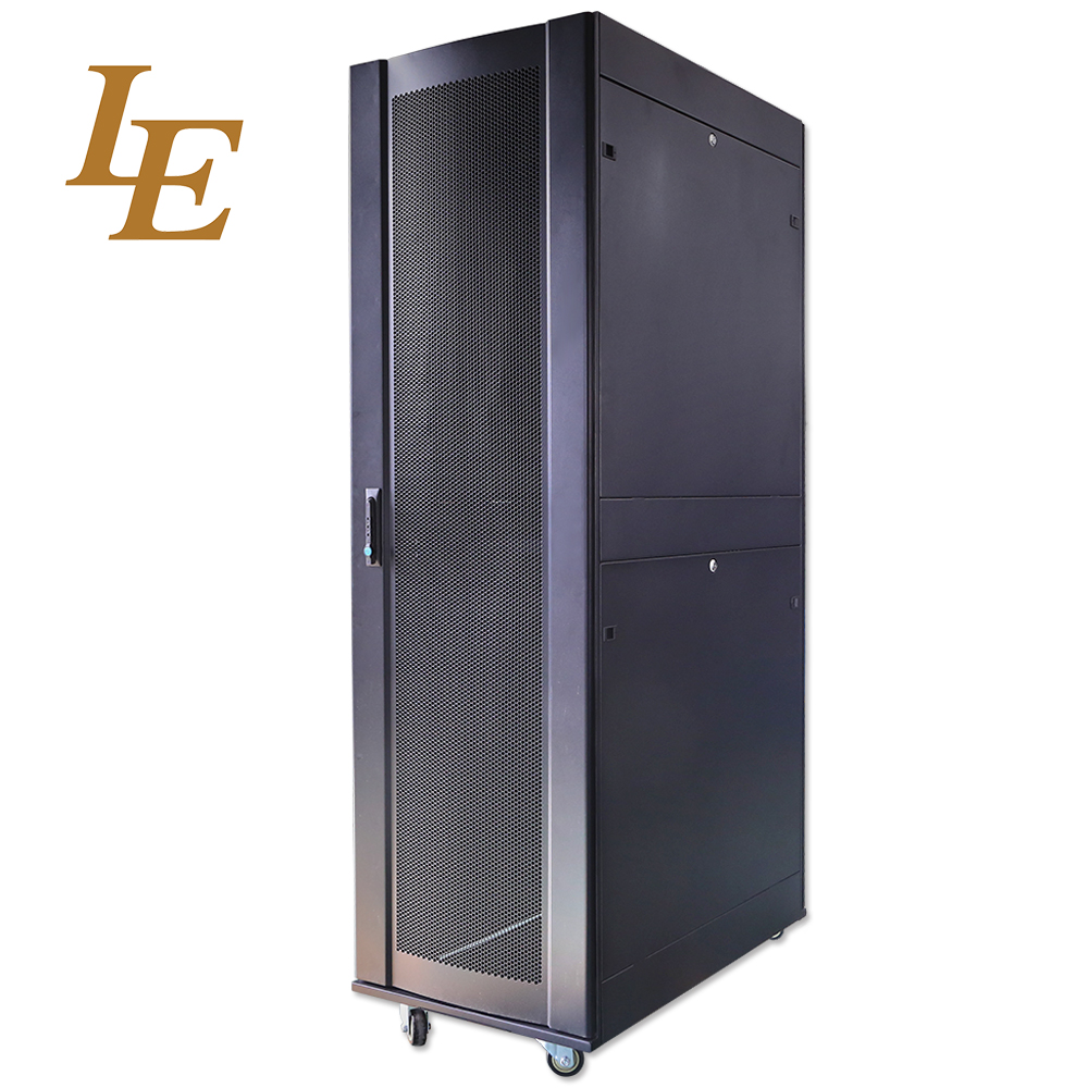 SC Data Network Cabinet Mobile Floor Mount Network Rack With Perforated Door