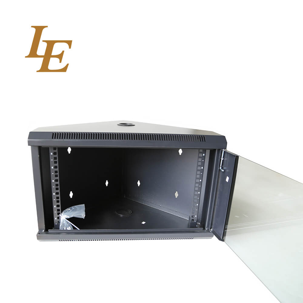 Wall Mount Server Rack Cabinet, Triangular Structure 19 Inch 4U 12U Wall Mount Server Cabinet