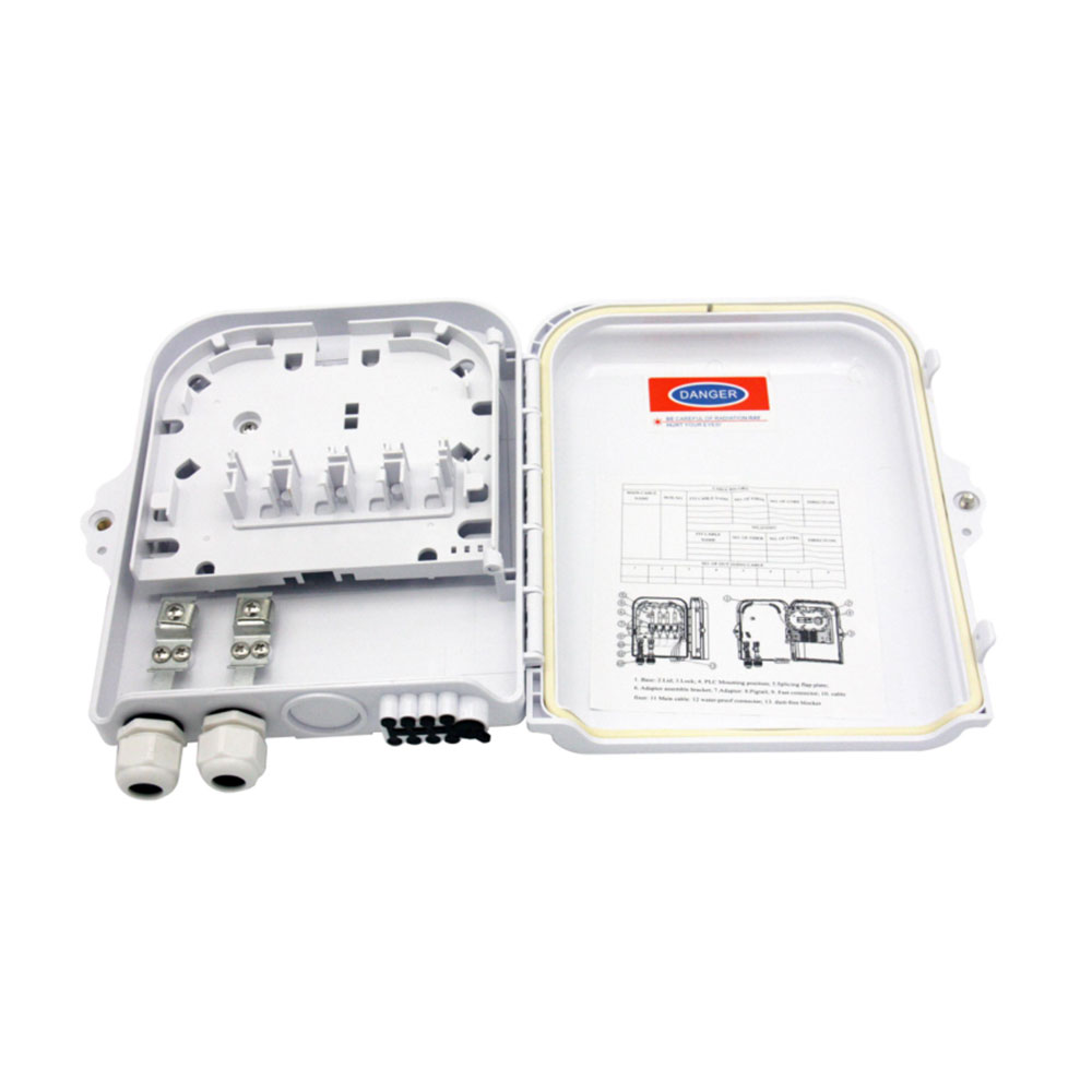 FTTH 8-core Fiber Optic Cable Fiber Box Can Be Packed With 8-core 4-core Split ABS Material